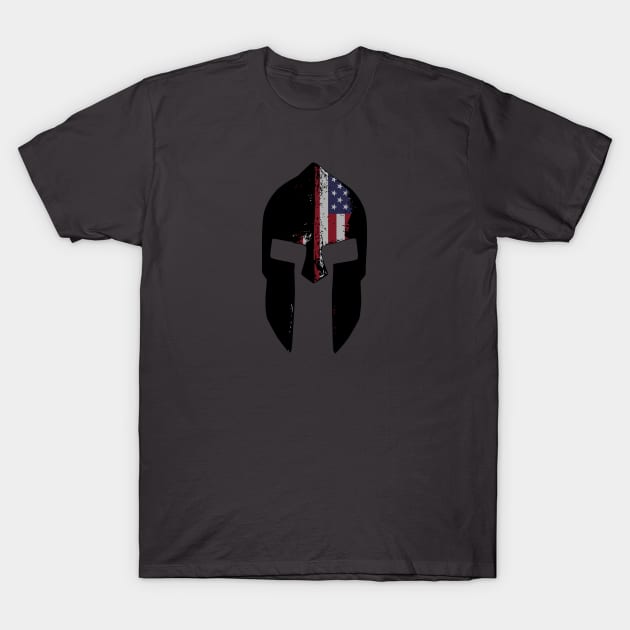 spartan helmet T-Shirt by bumblethebee